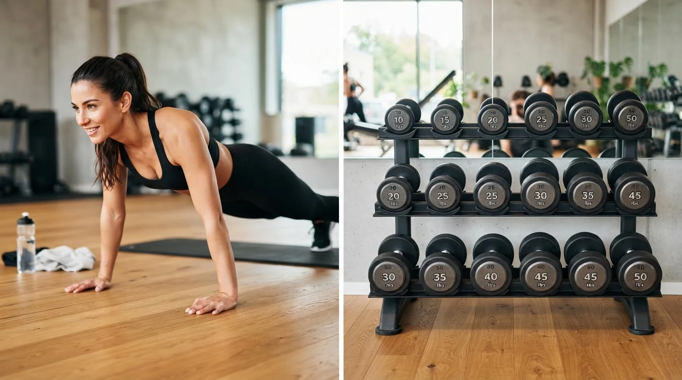 Bodyweight Training vs. Free Weights: How Each Approach Shapes Your Fitness