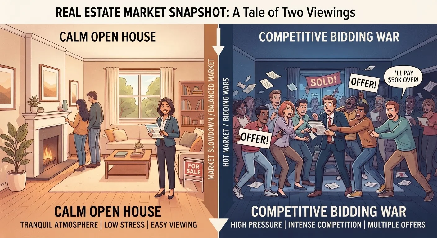 Buyer's Market vs. Seller's Market: What the Difference Looks Like on the Ground