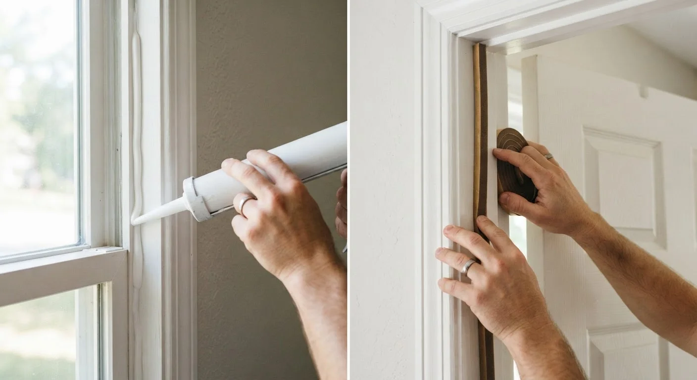 Caulking vs. Weatherstripping: Choosing the Right Seal for the Job