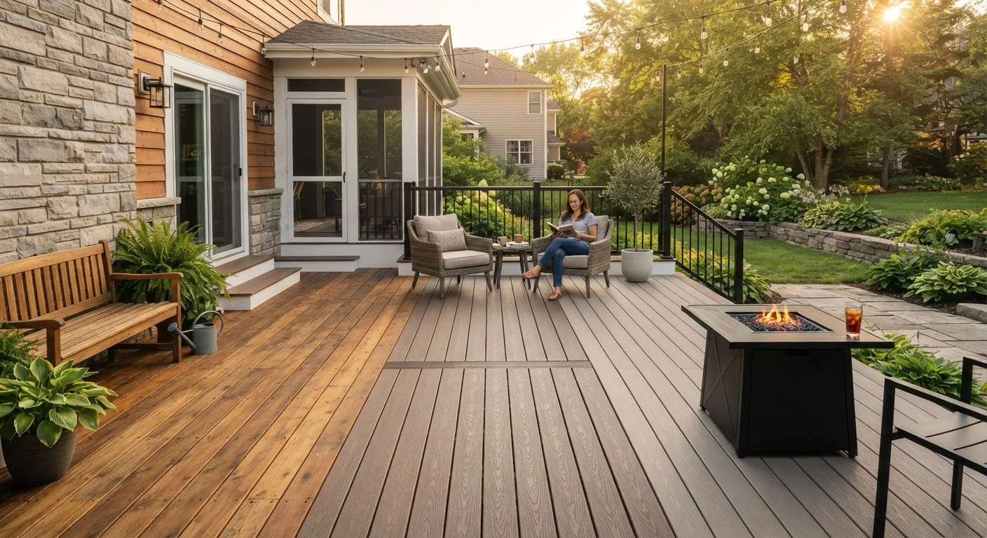 Deck Materials Compared: Pressure-Treated Wood, Composite, and PVC