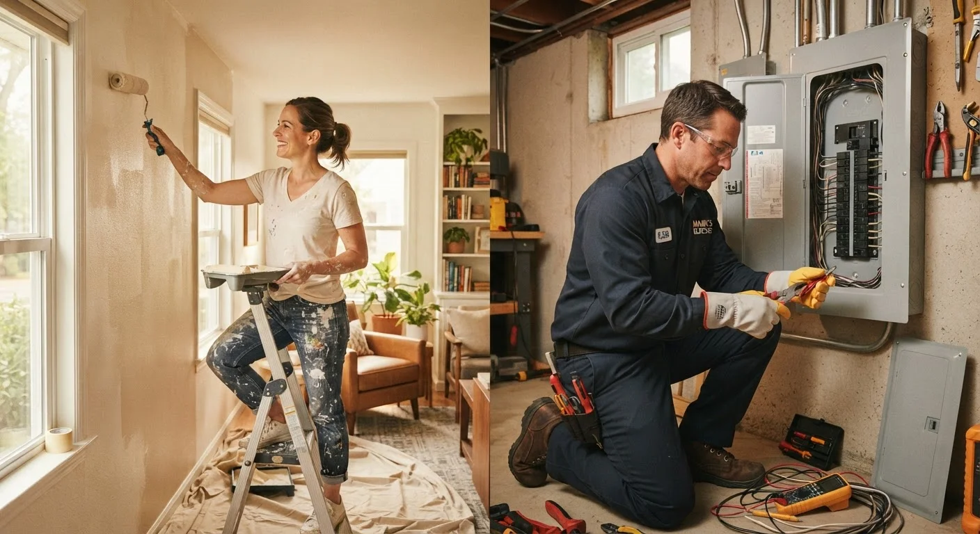 DIY Repairs vs. Licensed Contractors: Knowing Where the Line Is