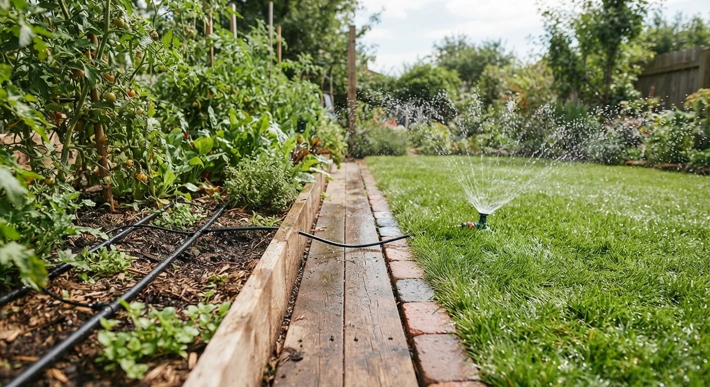 Drip Irrigation vs. Sprinkler Systems for Home Gardens
