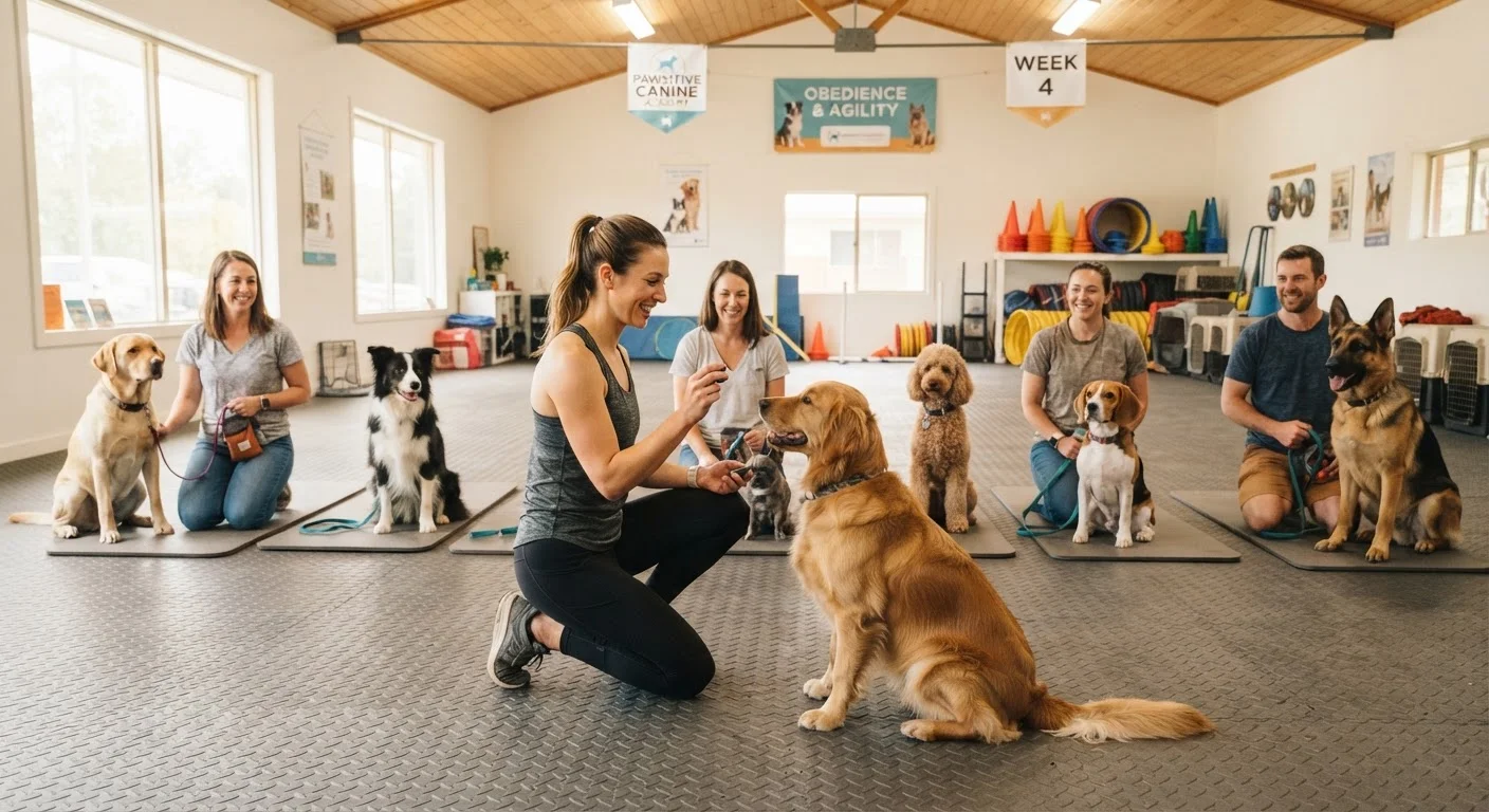 Group Classes vs. Private Training: Weighing Your Options for Dog Obedience