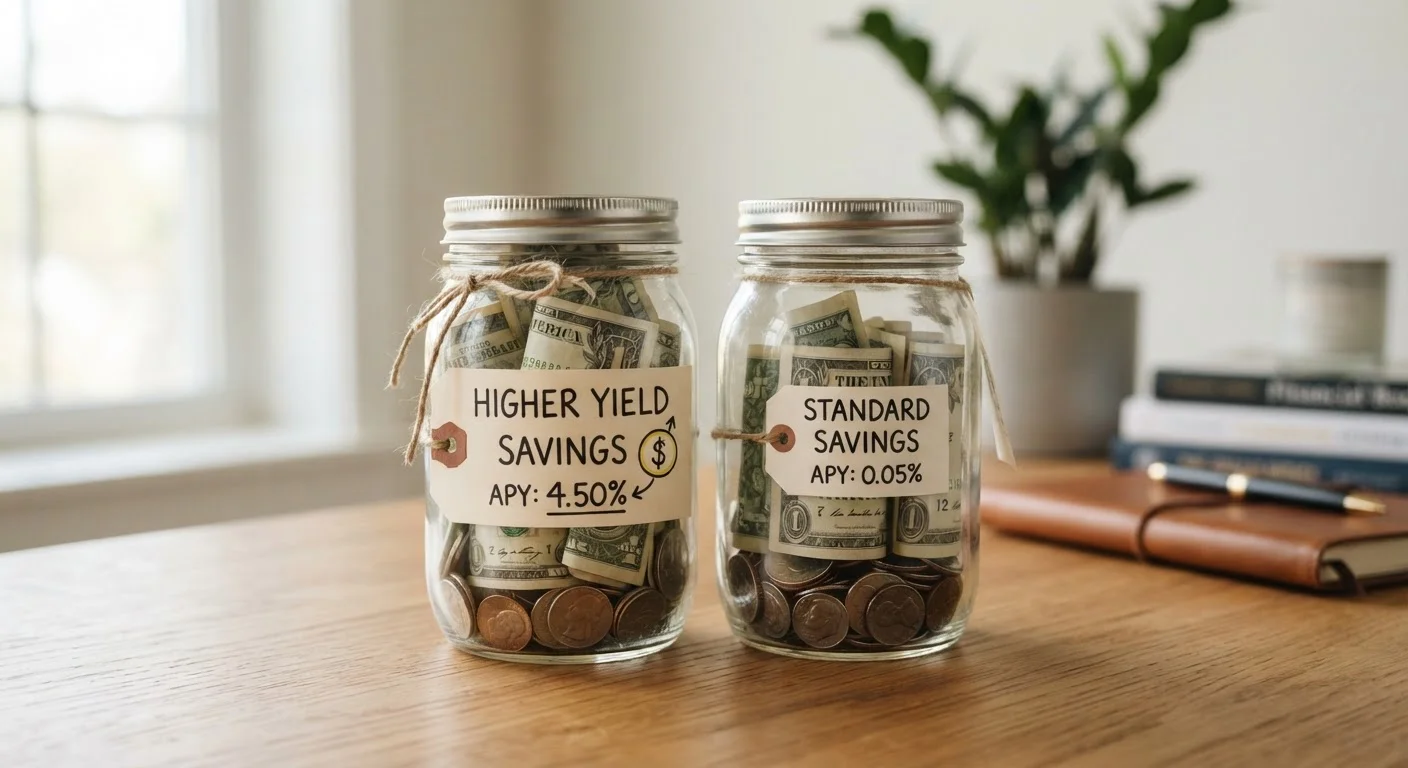 High-Yield Savings Accounts vs. Regular Savings Accounts for Emergency Funds