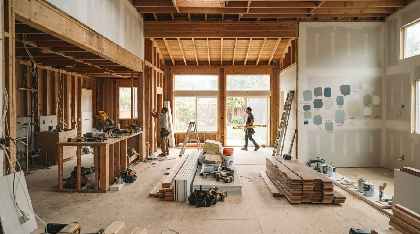 Home Improvement From Start to Finish: Planning, Executing, and Living Through a Renovation