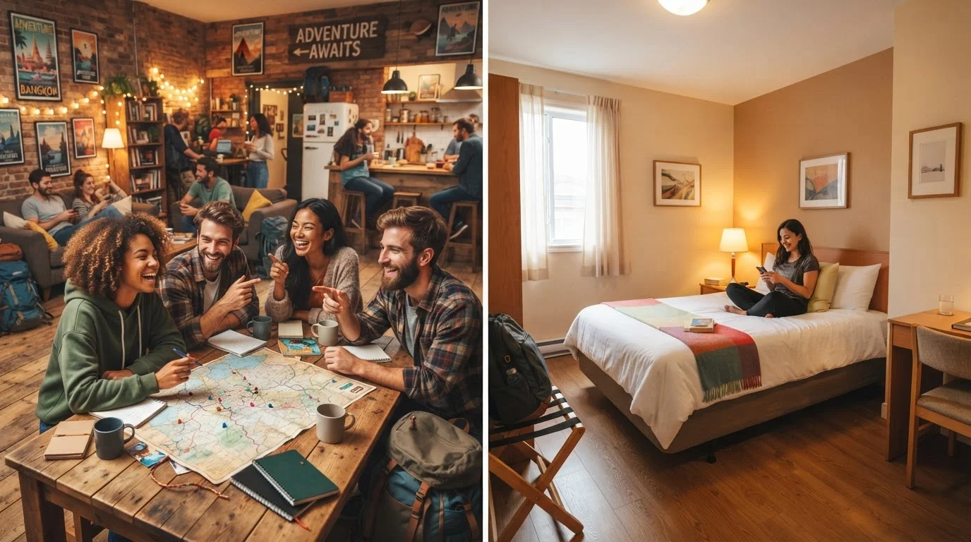 Hostel vs. Budget Hotel: Choosing the Right Lodging for Your Travel Style
