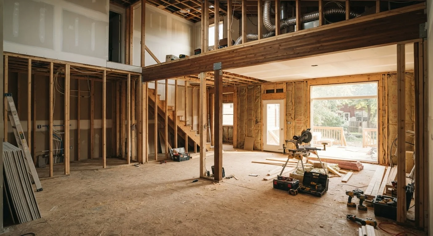 Load-Bearing Walls: What Homeowners Need to Know Before Swinging a Sledgehammer