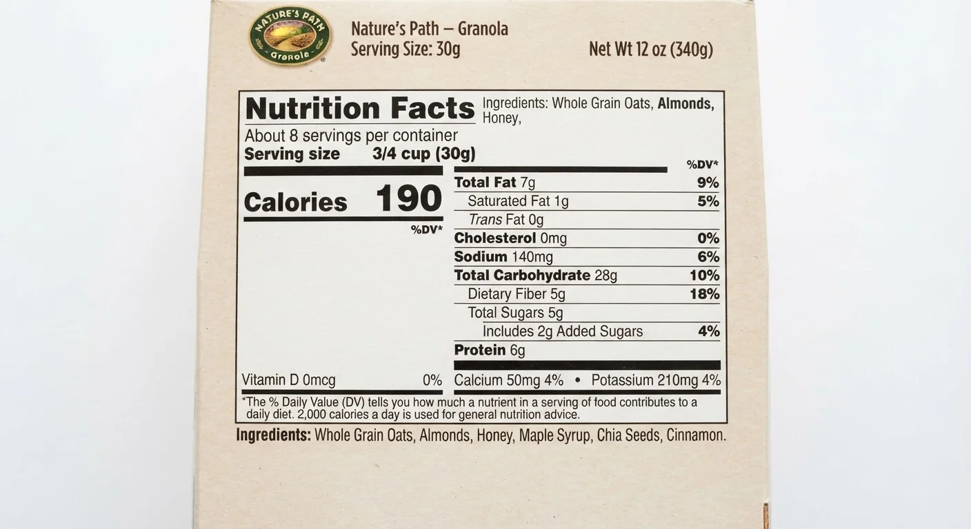 Reading a Nutrition Facts Label Without the Confusion