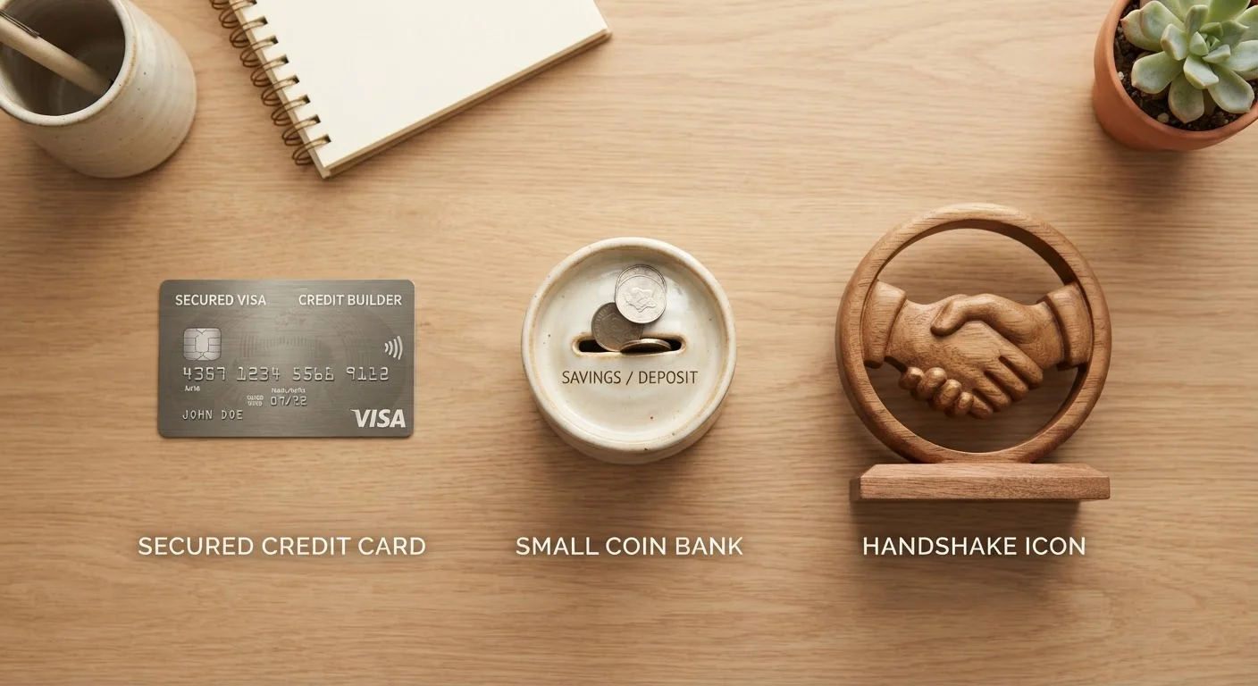 Secured Cards, Credit-Builder Loans, and Authorized User Status: Credit-Building Tools Compared