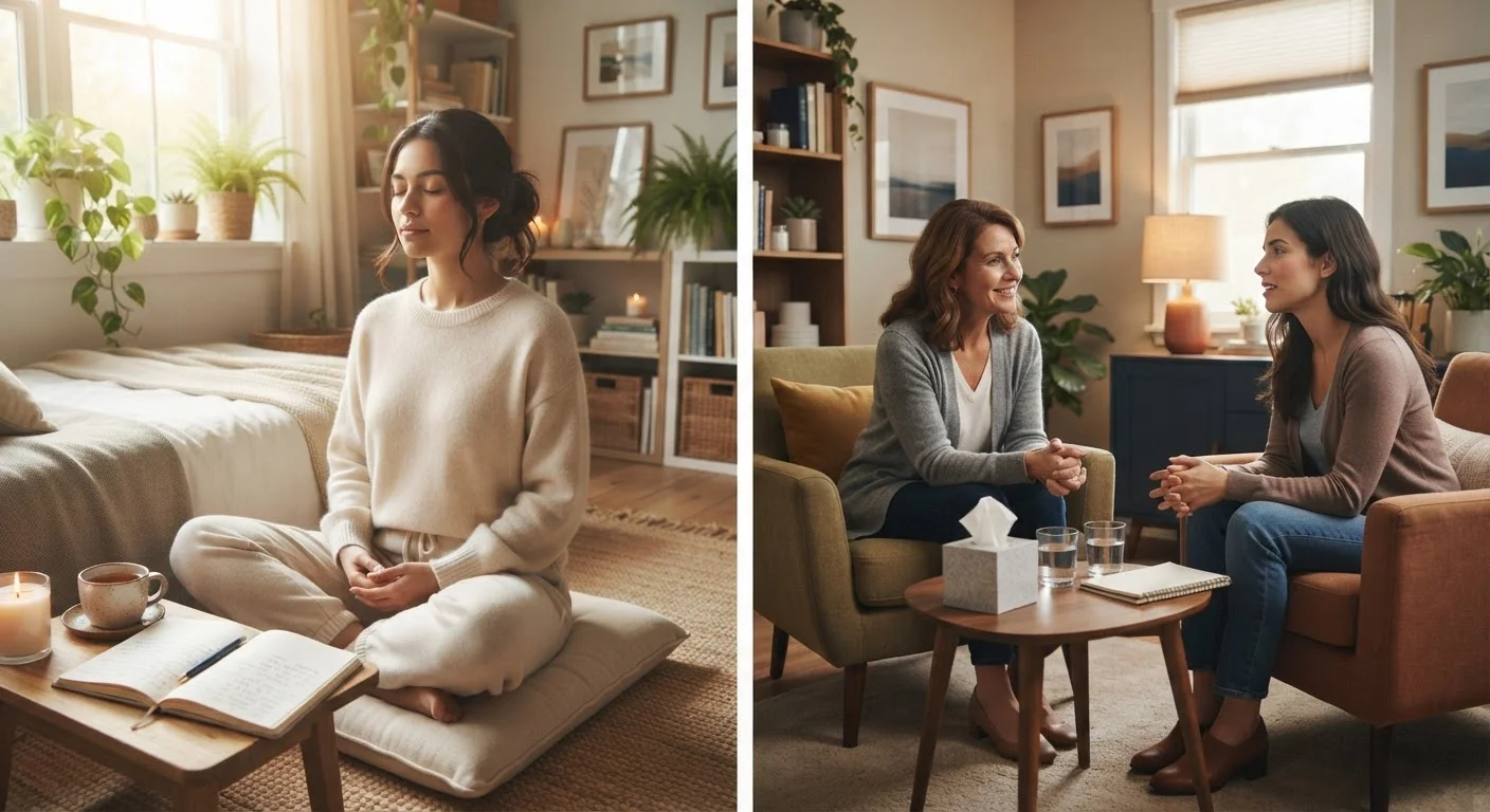 Self-Care vs. Professional Support: Knowing Which Situation Calls for What