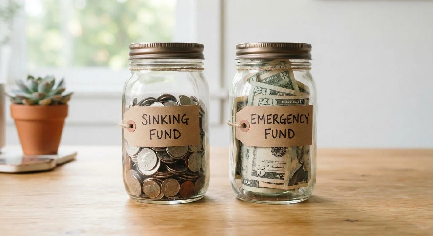 Sinking Funds vs. Emergency Funds: Two Different Tools for Two Different Jobs