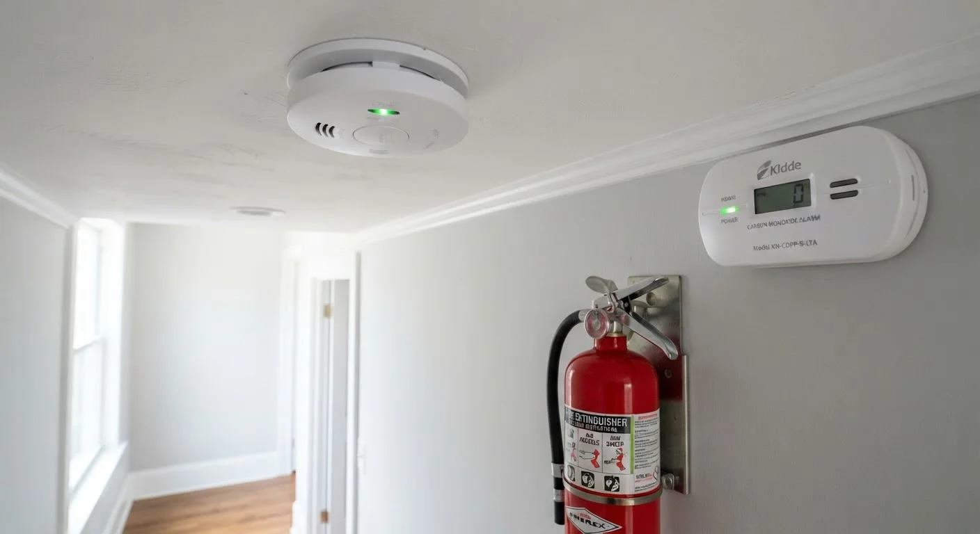 Smoke Detectors, CO Alarms, and Fire Extinguishers: A Safety Maintenance Primer
