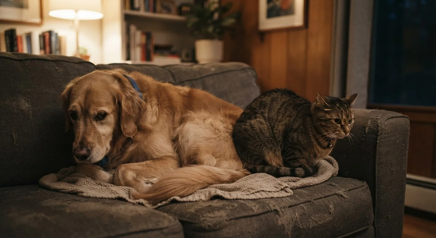 Stress in Cats and Dogs: What It Looks Like and Why It Matters