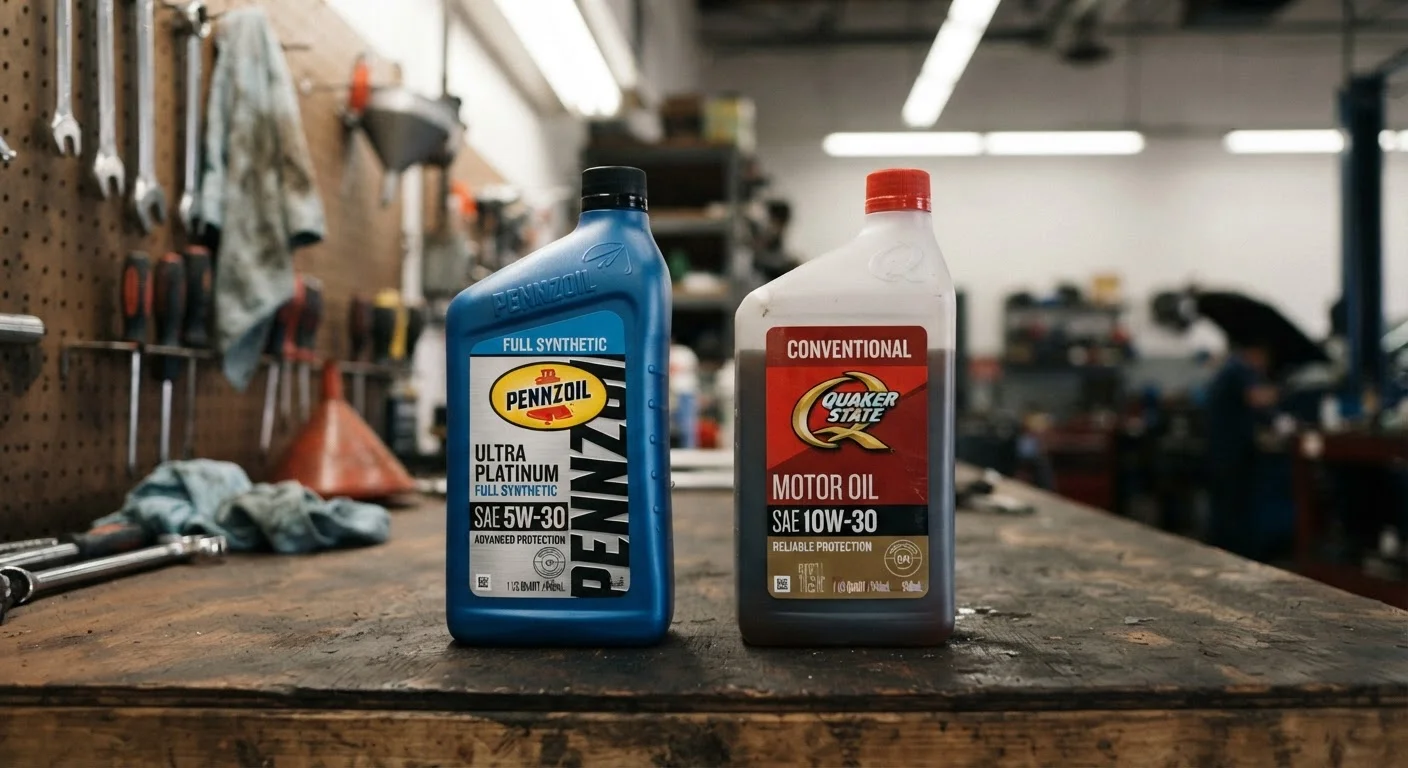 Synthetic vs. Conventional Motor Oil: Understanding the Real Differences