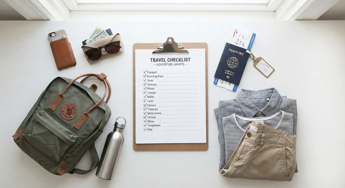 The Pre-Departure Checklist Every Traveler Should Run Through