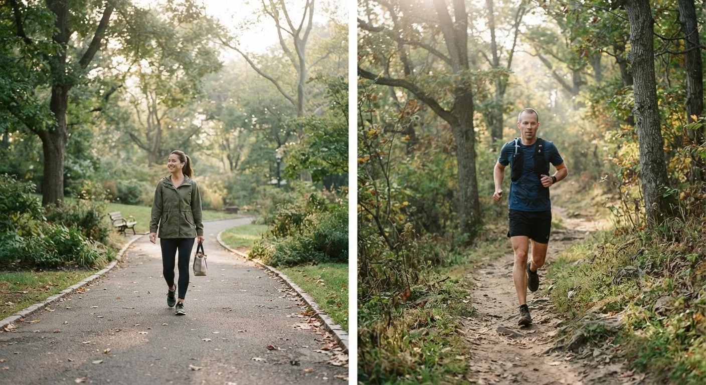 Walking vs. Running: How Two Everyday Activities Compare for Long-Term Health