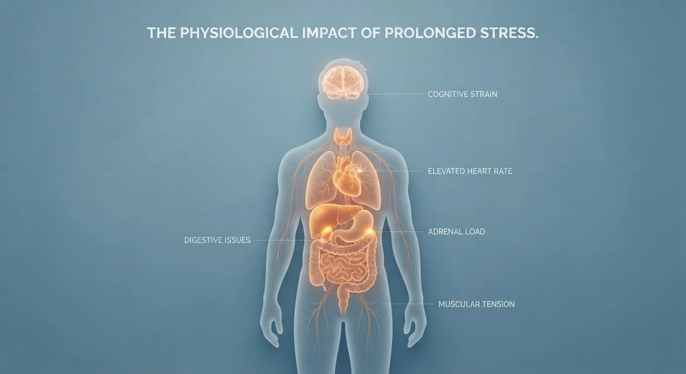 What Chronic Stress Actually Does to Your Body Over Time