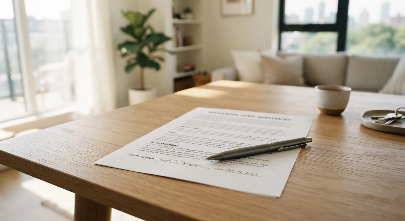 Your First Apartment Lease: What Every Clause Actually Means